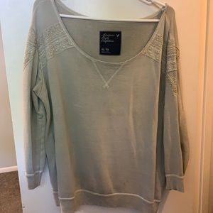 Of the Shoulder American Eagle Sweatshirt